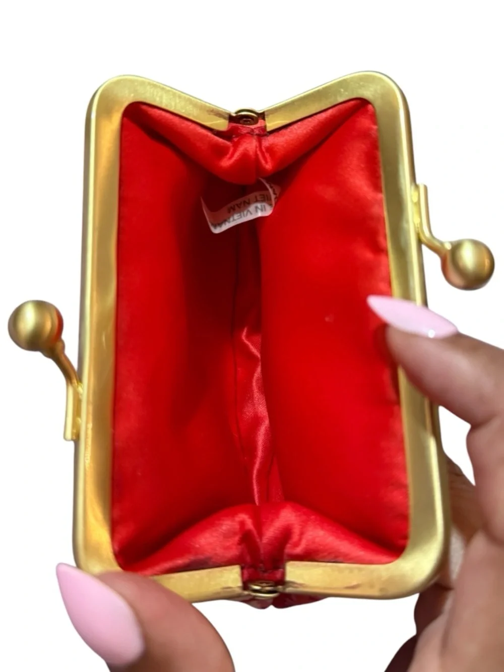 Coach Peyton Floral Framed Kisslock Coin Purse, Hard to Find! - Picture 7 of 10